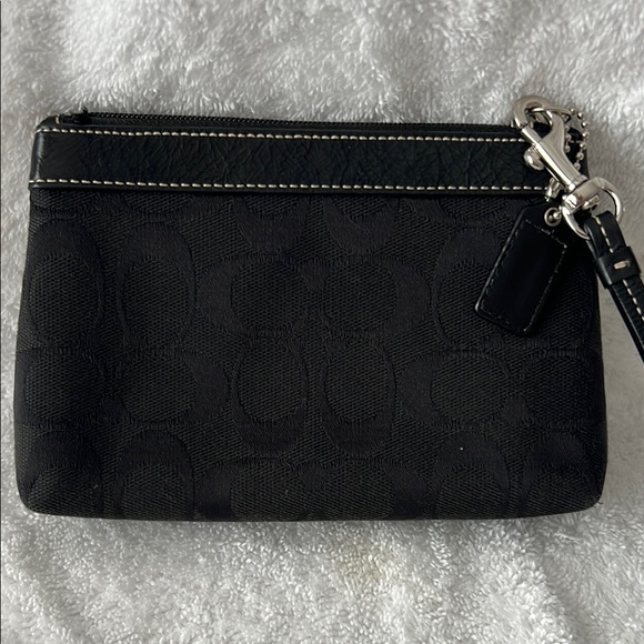 Coach Black Clutch Wristlet - Picture 3 of 4